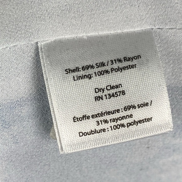 Vineyard Vines Sand Dollar Scarf Print Maxi Dress White Blue Womens 12 Side Slit - Picture 9 of 10